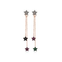 Orecchini Kurshuni Donna in Argento KG423Y-34RS - KG423Y-34RS